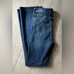 Brand New- Good American Women’s Dark Indigo Slim Straight Jeans